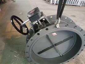 手動渦輪通風(fēng)蝶閥